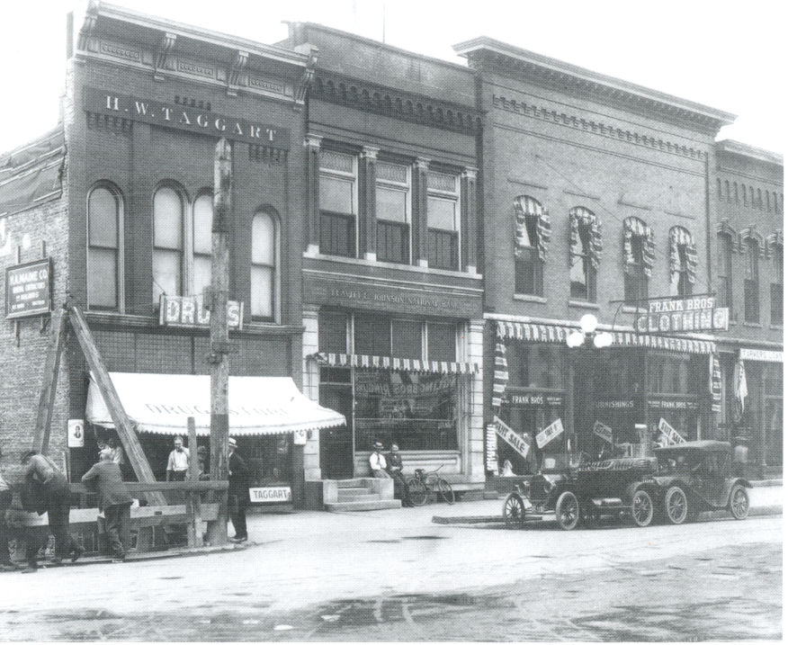 West Fourth and Commercial streets